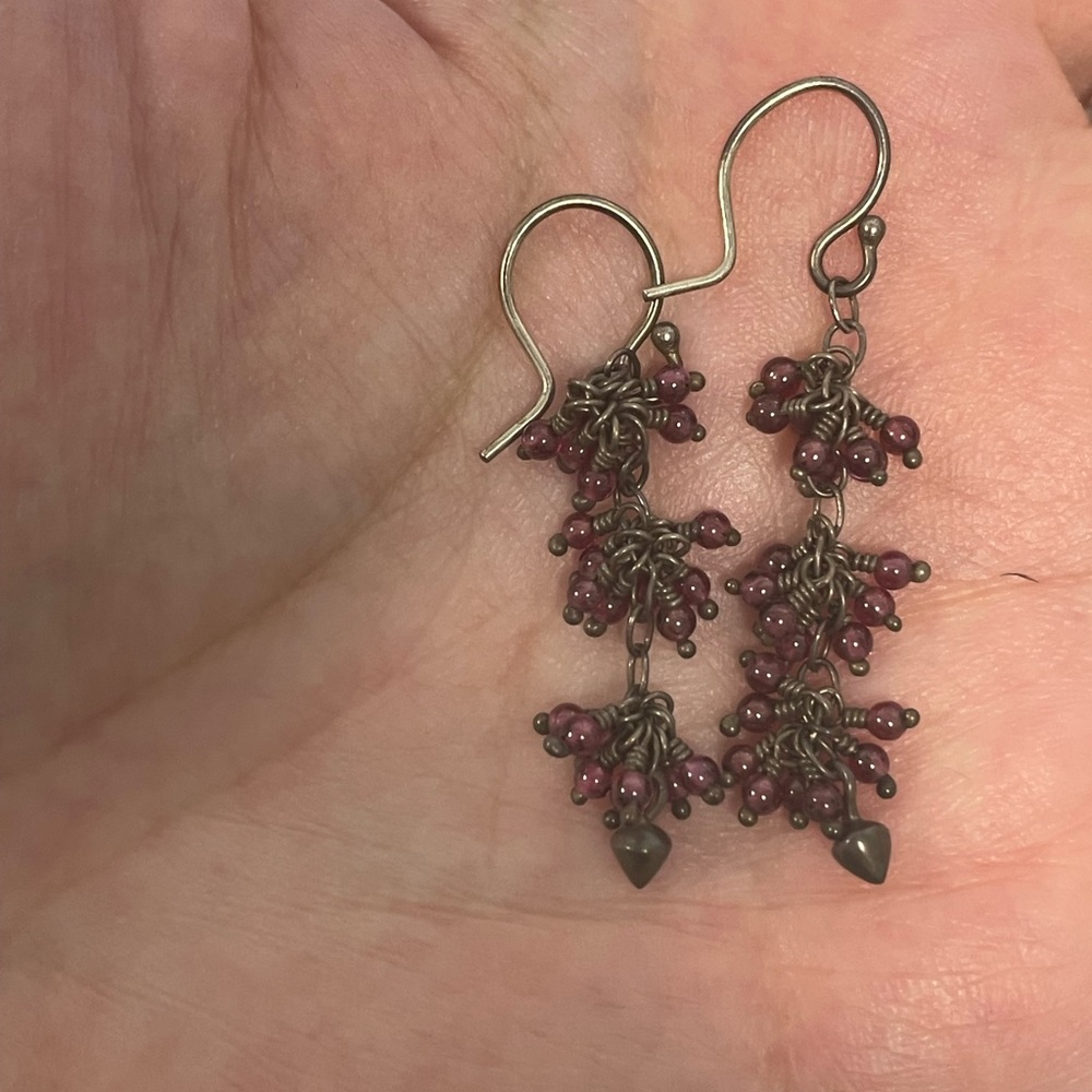 Me&Ro ruby earrings - Picture 4 of 4